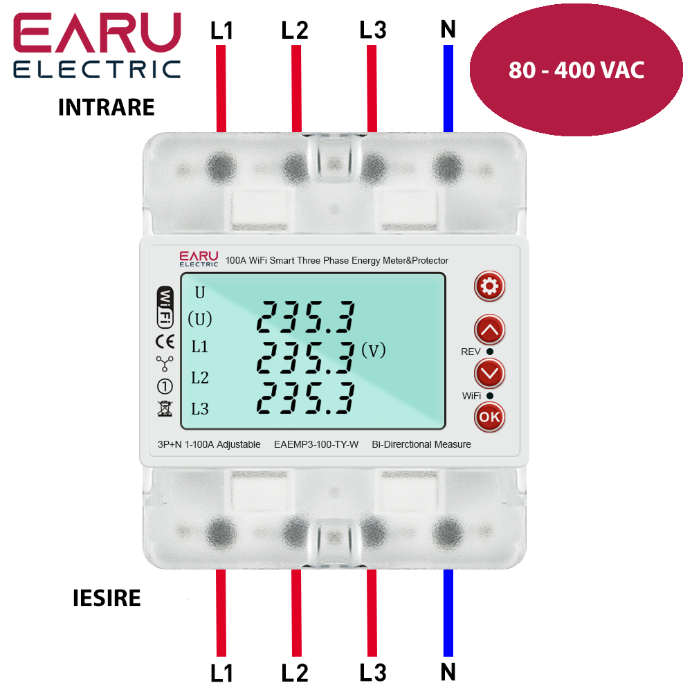Contor trifazic bidirectional inteligent EARU [3]