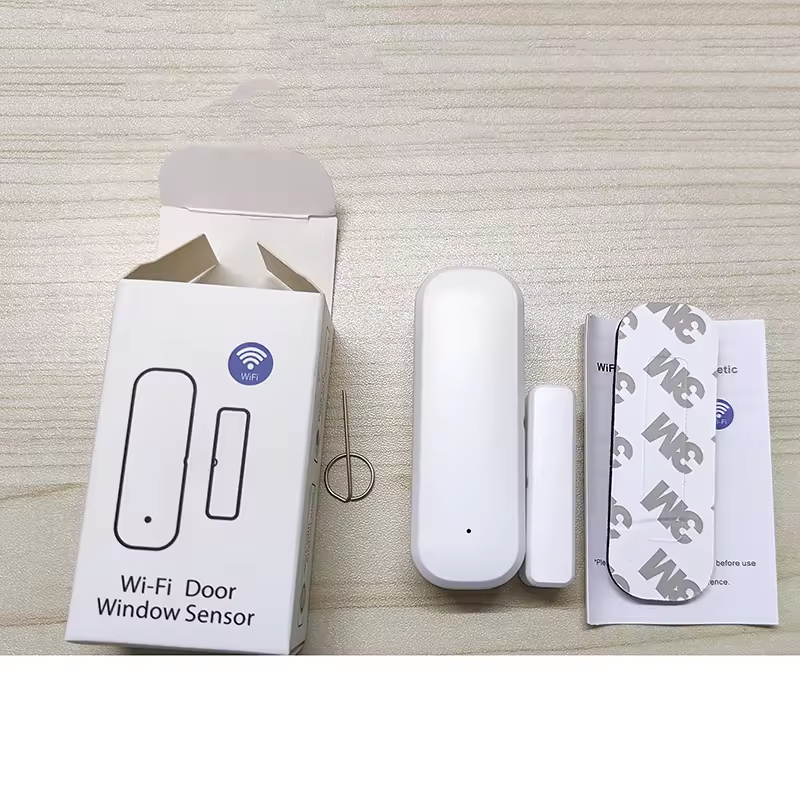 Senzor inteligent Tuya pentru usi si ferestre,notificare usa deschisa, aplicatie de mobil Tuya Smart, Alexa si Google Assistant [5]