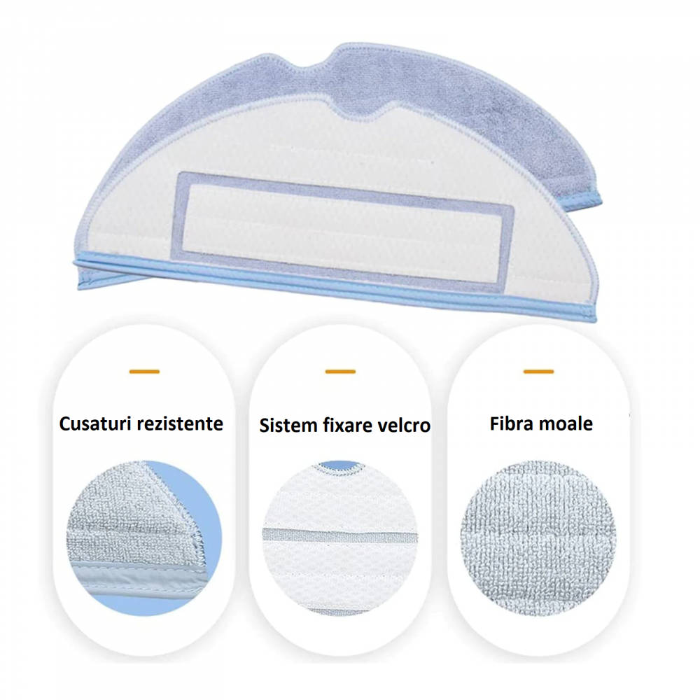 Set 7 accesorii compatibile cu Xiaomi Mi Robot Vacuum Mop Cleaner STYTJ01ZHM, SKV4093GL sau Mijia 1C [6]