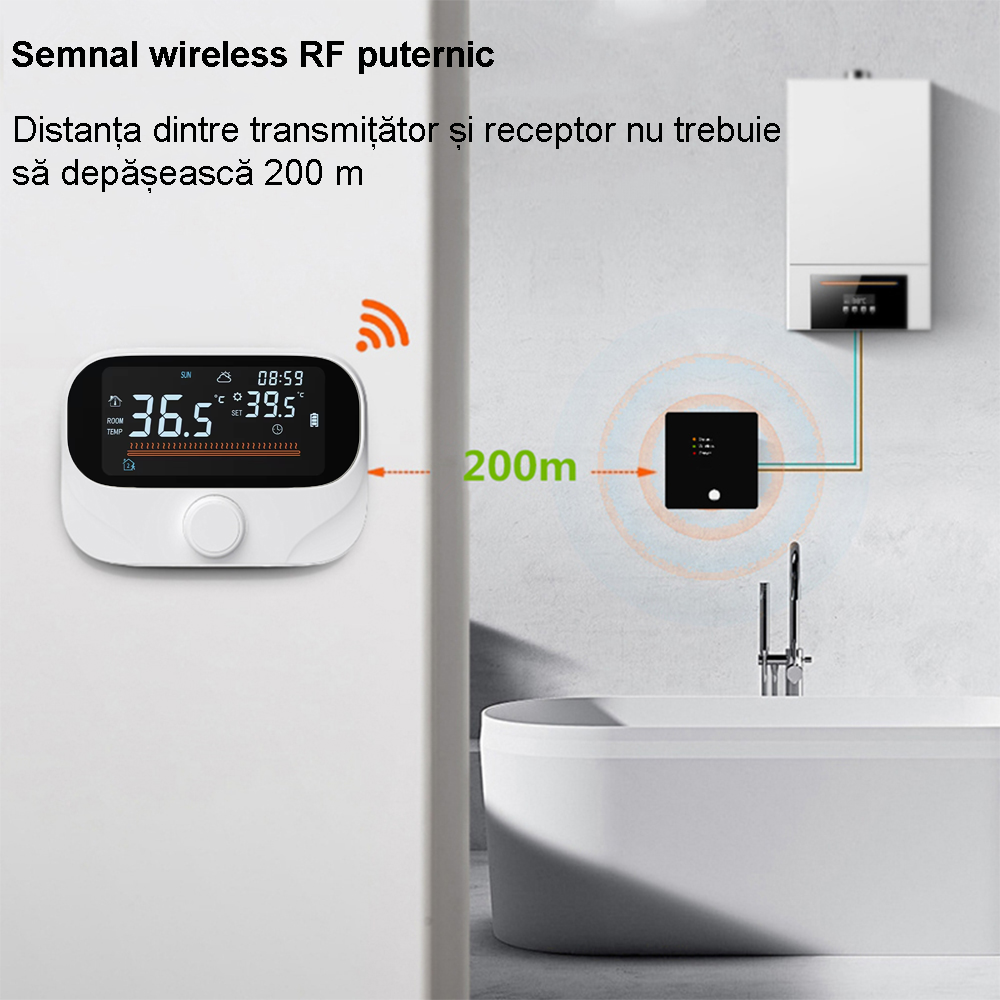 Termostat Centrală Wireless [5]