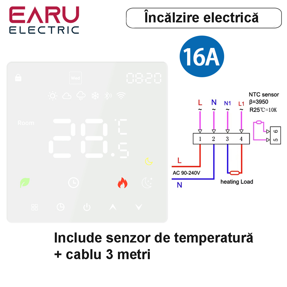 Termostat Centrală Wireless [4]