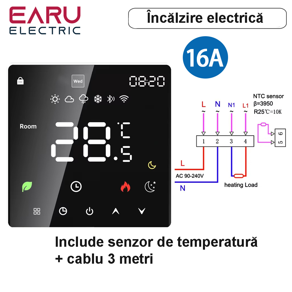 Termostat Centrală Wireless [4]