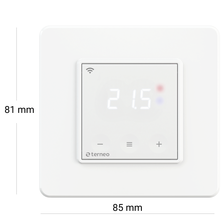 Termostat Smart Wi-Fi Terneo SX - 16A/3000VA, Montaj în doză de aparat, Control prin Aplicație + Vocal (Google Home), Geofencing, pentru Încălzire Pardoseală [8]