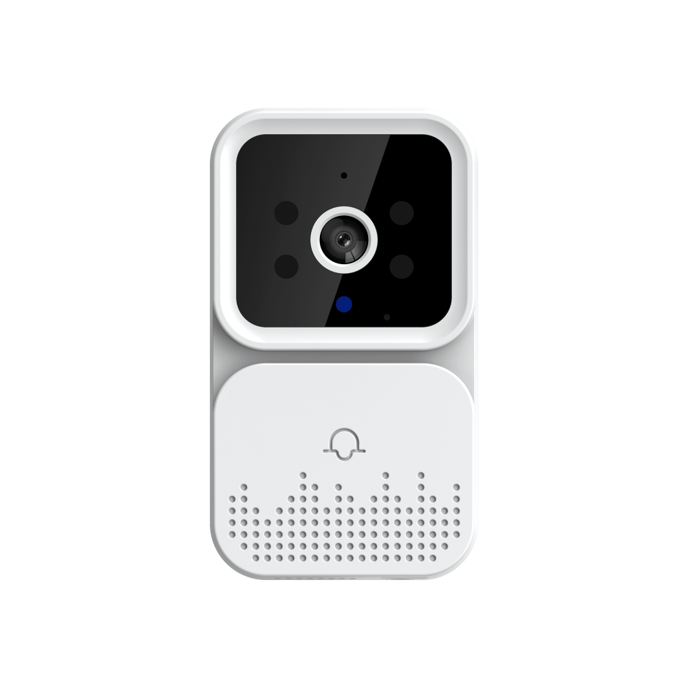 Videointerfon HD wireless  Nuvikon M6, aplicatie Tuya, acumulator Li-Ion integrat, Alb [2]