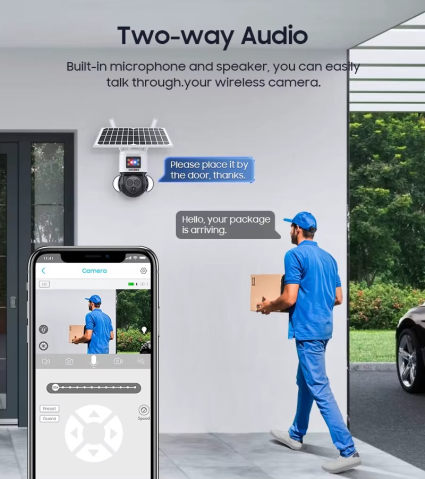 Camera Supraveghere ST-558-6M-12X, 4G, 6MP, 12X zoom, Incarcare Solara 20W [6]