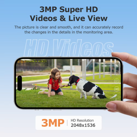 Camera Supraveghere ST-527, 4G, 3MP, Incarcare Solara 5W, Rotire Din Aplicatie, Rezistenta La Apa IP 65 [6]