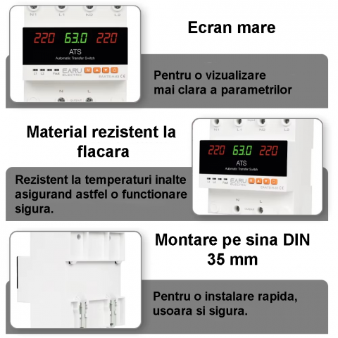Comutator de transfer automat 100A digital [7]