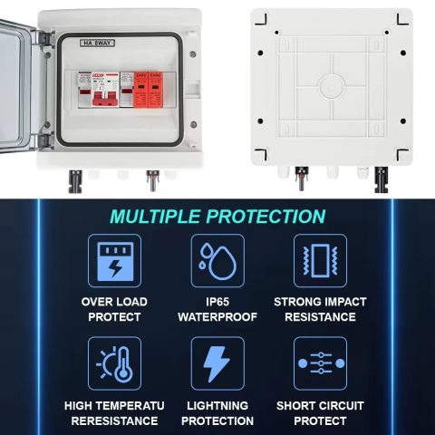 Tablou sigurante complet echipat pentru kiturile fotovoltaice cu un singur string [5]