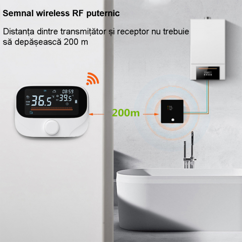Termostat Centrală Wireless [4]