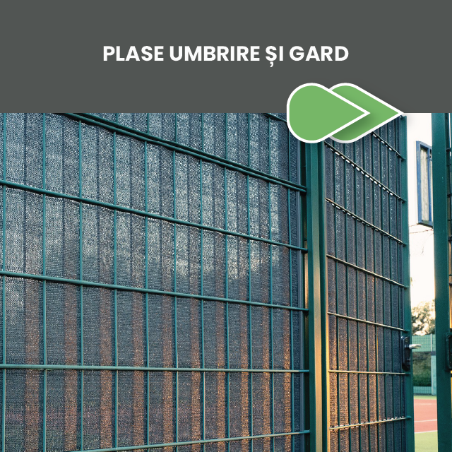 Plase umbrire si gard