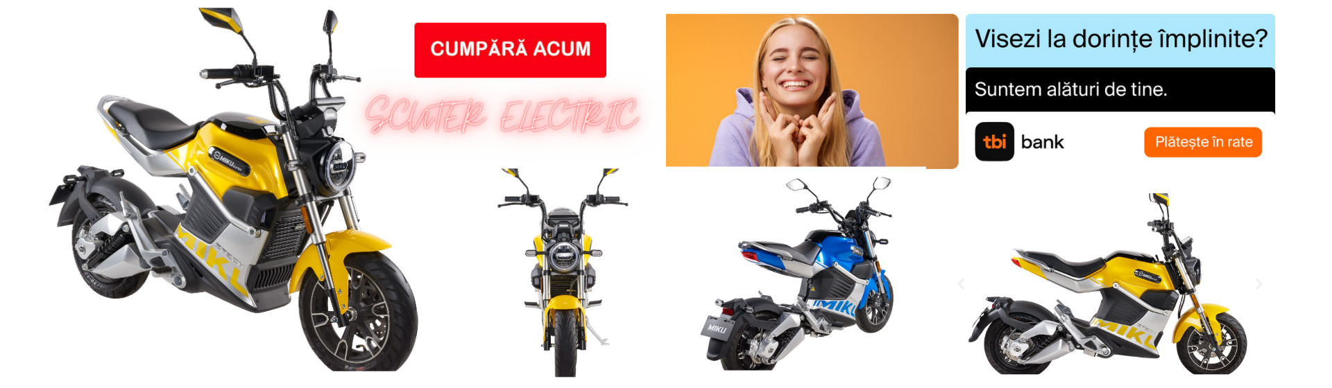 Banner scuter electric