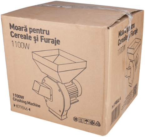 Moara pentru Cereale si Furaje 1100W EPTO [2]