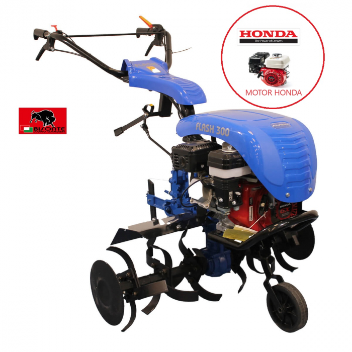 Motocultor BTA-FLASH300H, motor HONDA GX  200,TRANSMISIE PINIOANE , latime de lucru 380 – 900 mm, adancime 300 mm, motor 6,5cp [3]