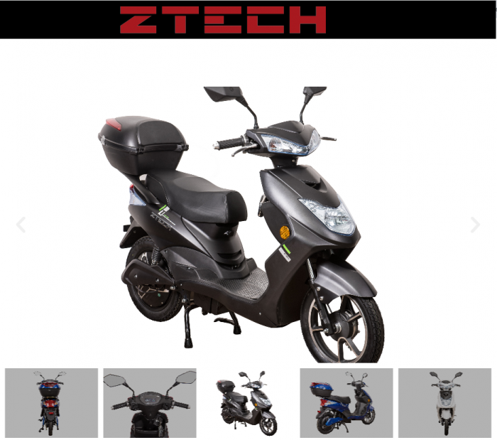 Scuter electric ZT-27 WARRIOR  G EEC maxima 25 km/h fara permis [3]