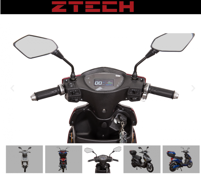 Scuter electric ZT-27 WARRIOR  G EEC maxima 25 km/h fara permis [2]