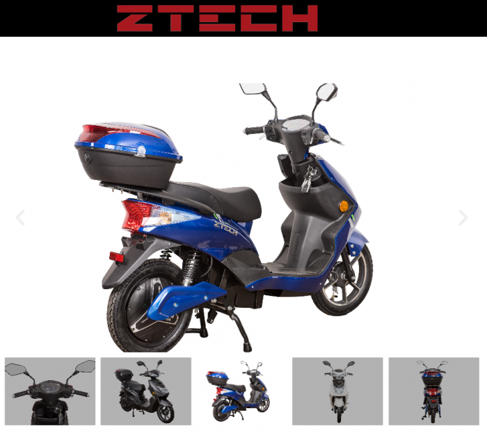 Scuter electric ZT-27 WARRIOR EEC  maxima 25 km/h fara permis [4]