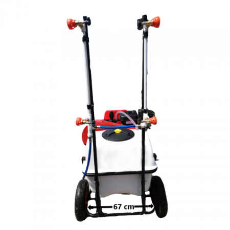 Aparat de stropit motopulverizator Gardelina - BSR 100 TRAILER DUZE CERAMICE [3]