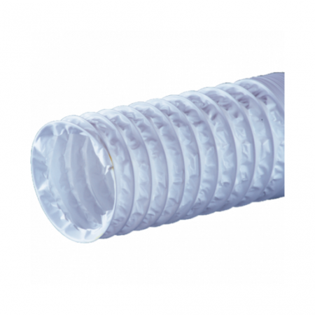 Incalzitoare - TUBULATURA FLEXIBILA DIRECTIONARE AER CALD D-31.5CM/L-10M PVC RAMFORSAT ARGINTIU MASTER