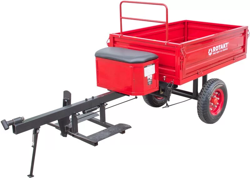 Motosape si motocultoare - REM300S Remorca agricola capacitate incarcare 300 Kg, roti 4.00-8