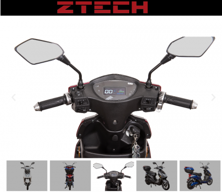 Scuter electric ZT-27 WARRIOR  G EEC maxima 25 km/h fara permis [1]
