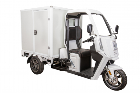Casca protectie - Vehicul urban transport marfa acoperit  ZT-94A full Electric Carrier 2.0 x 2 Baterie