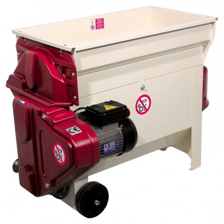 Utilaje vin - Zdrobitor-desciorchinator B-vitis.20A/C cu pompa, motor 1.5Kw, cuva 870×500 vopsita
