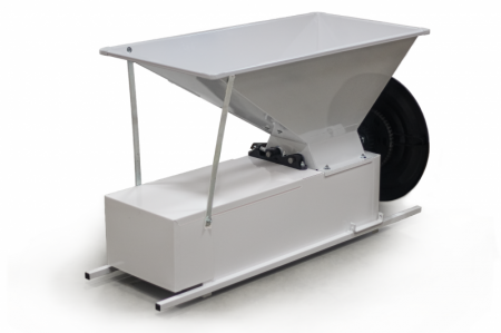 Utilaje vin - Zdrobitoare-Desciorchinator manuala, cuva 850x500 vopsita, valturi 220mm B-vitis Pro alb/alb|