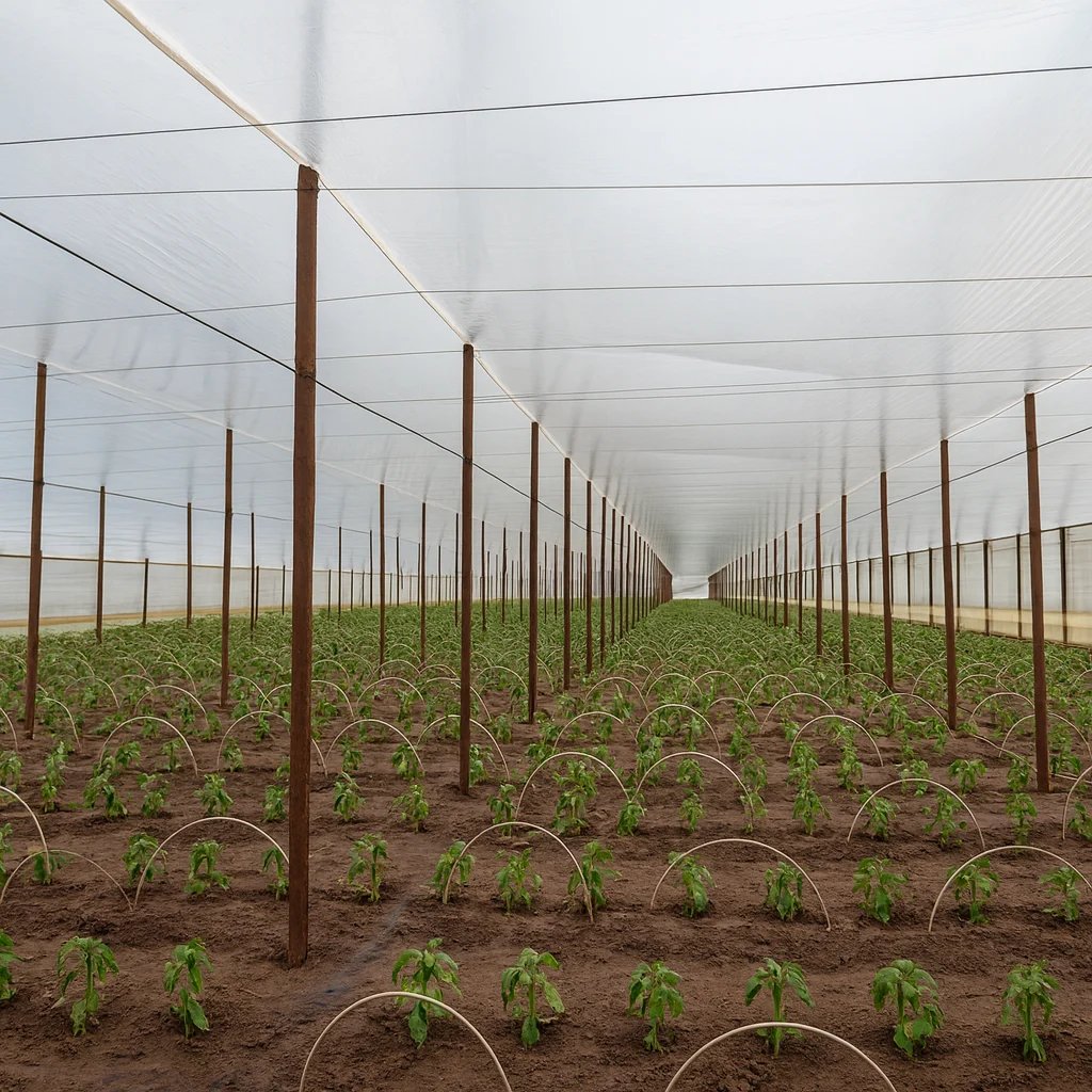 Folie de polietilenă pentru protecție termică: Soluția agricolă care îți salvează culturile în nopțile reci