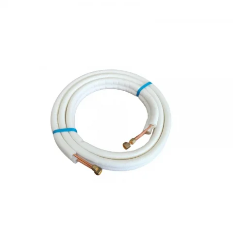 Teava cupru bercluita care îți scurtează montajul AC