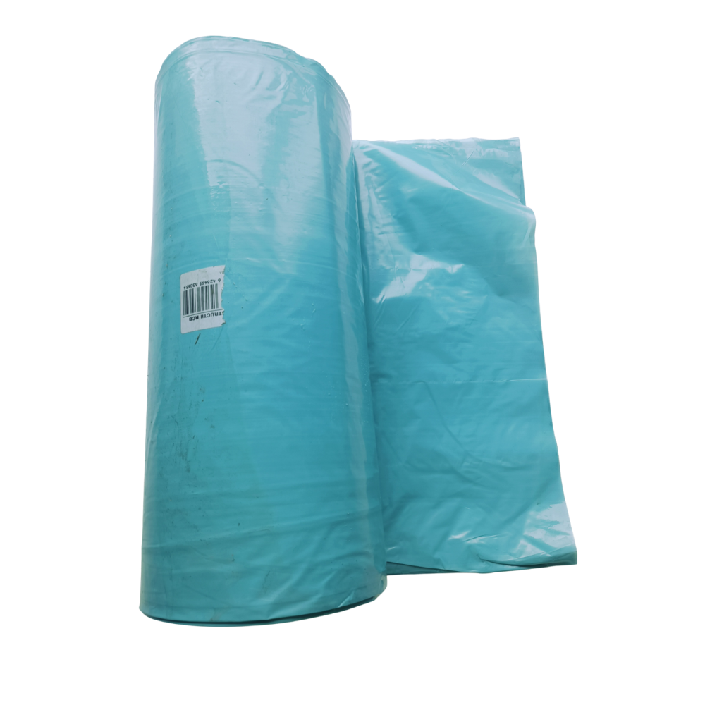 Folie construcții 4 m x 25 m – 100 µm, albastra, rLDPE reciclat [2]