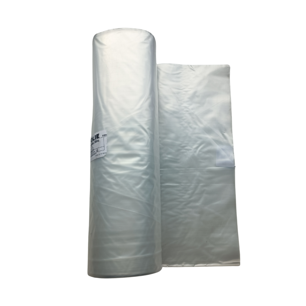 Folie construcții 4 m x 25 m – 100 µm, natur, LDPE virgin [2]