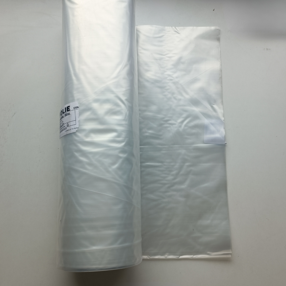 Folie construcții 4 m x 25 m – 100 microni, natur, LDPE virgin- 100mp [3]