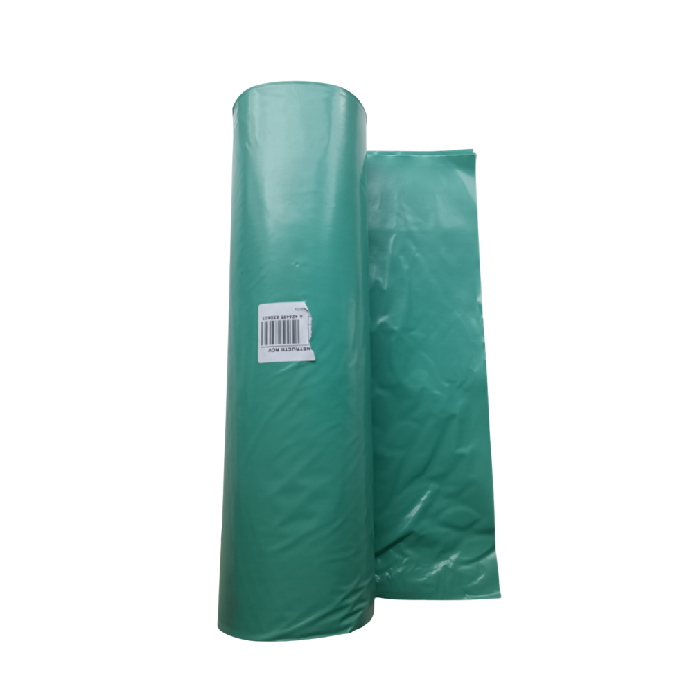 Folie construcții 4 m x 50 m – 100 µm, verde , rLDPE reciclat [2]