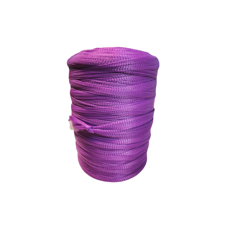 Plasă tubulară ambalat usturoi și legume, rolă 1000m (Alb/Violet) [3]