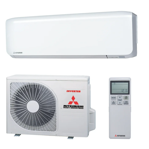9.000 BTU (până la 25 mp) - Aer conditionat Mitsubishi Heavy Harukaze SRK25ZS-WF SRC25ZS-W2, 9000 BTU, A+++/A++, Inverter Profesional, Functie incalzire racire, Wi-Fi inclus, Alb