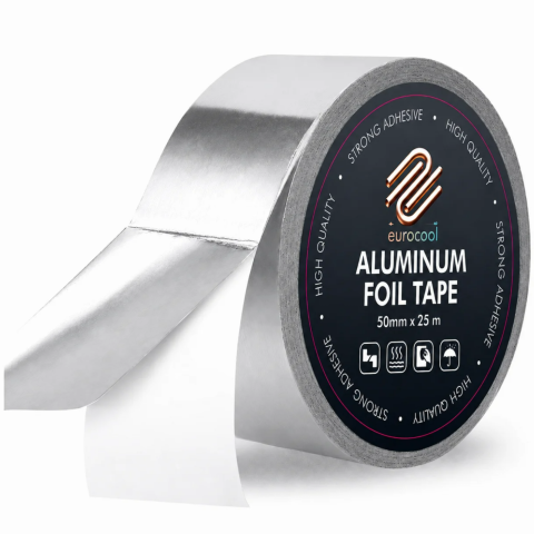 Accesorii montaj - Bandă aluminiu adeziva 50mmx 25m