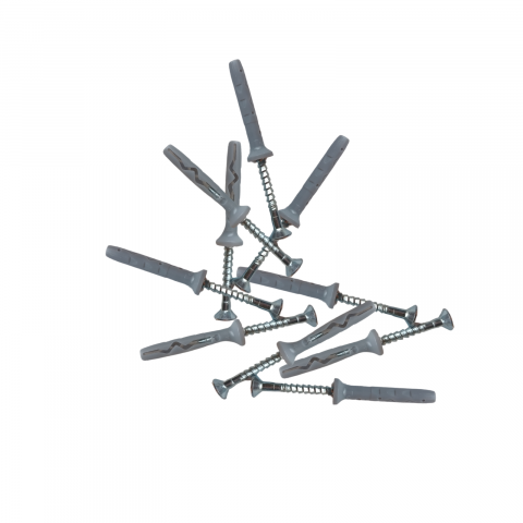Diblu cu șurub cui percuție - Diblu cu șurub cui percuție 6 x 40 mm - 200 buc