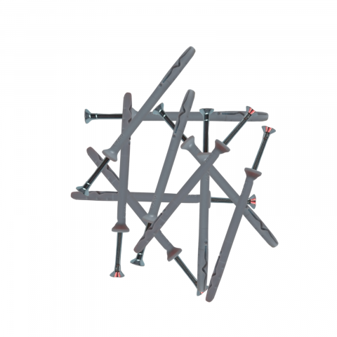 Diblu cu șurub cui percuție - Diblu cu șurub cui percuție 6 x 80 mm