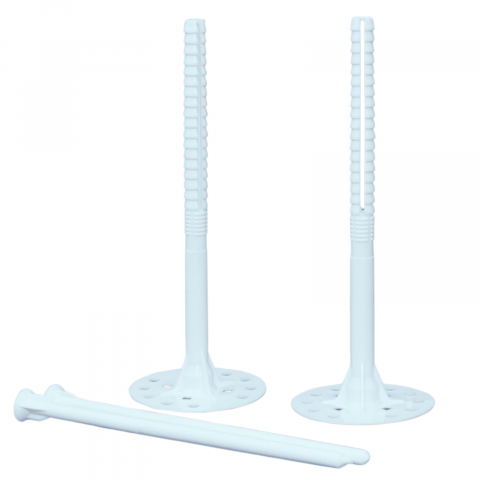 Dibluri fixare polistiren cui plastic - Dibluri fixare polistiren LTX 10x200 mm