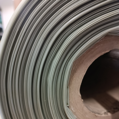 Folie construcții 4,2 m latime, verde- 120 microni [1]