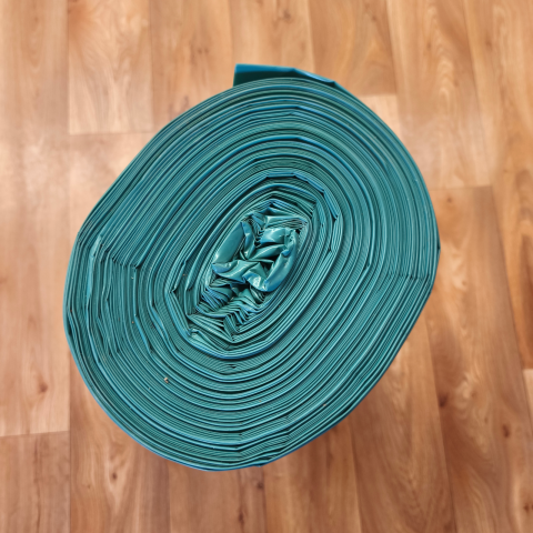 Minirole folii construcții - Folie construcții 4 m x 25 m – 100 µm, albastra, rLDPE reciclat- 100 mp