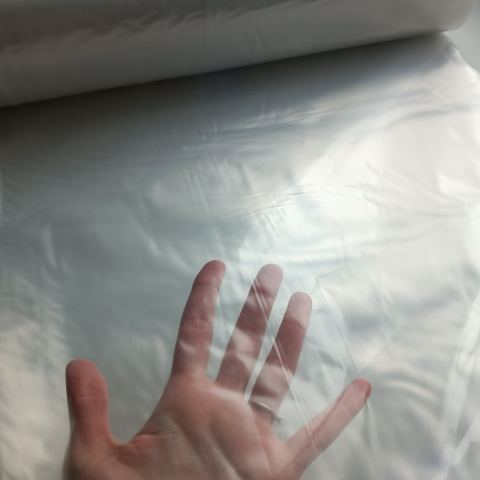 Minirole folii construcții - Folie construcții 4 m x 25 m – 100 µm, natur, LDPE virgin