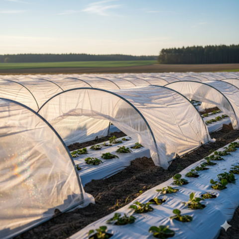 Folie tunel - Folie tunel termic 15 microni 1,6 x 2500 m