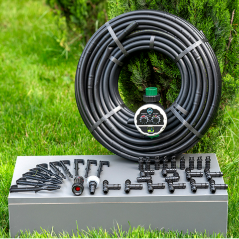 Kit irigare 25 m² prin picurare cu programator [1]