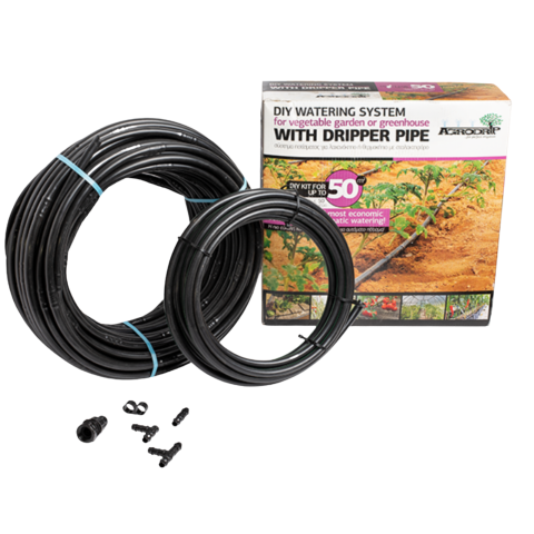 Grădină - Kit irigare prin picurare - 50mp