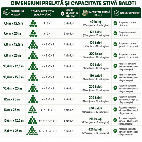 Prelată pentru baloți 10,4 m x 25 m [1]