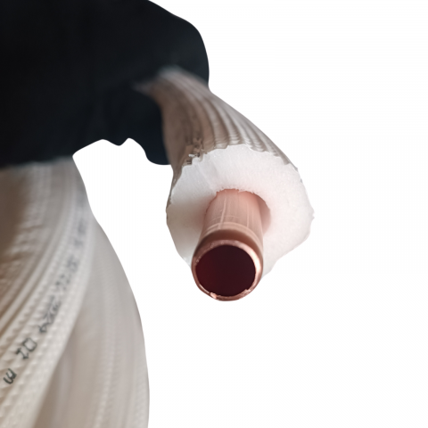 Țeava cupru izolată 10 mm (3/8") - 25 m [1]