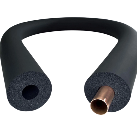 Izolație cauciucată pentru țevi - Izolație cauciucată 15,88 mm x 6mm – tub 2 m