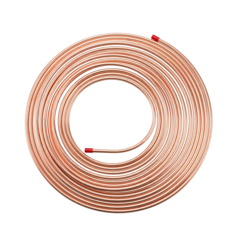 Țeavă cupru neizolată - Țeavă Cupru Neizolată 3/8” (9.52 mm) x 0.71 mm - Colac 50 m