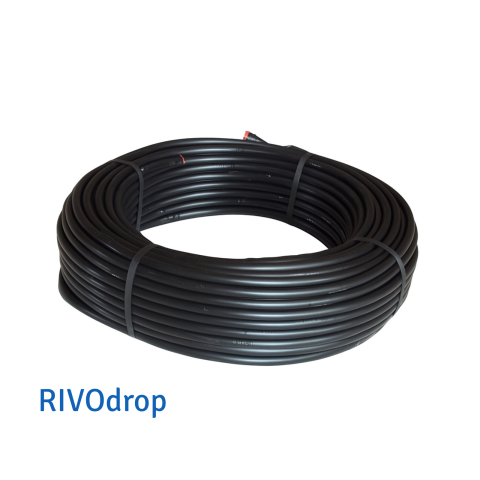 Furtun picurare (cu găuri) - Tub picurare 50 m - 20 cm - 4lt/h